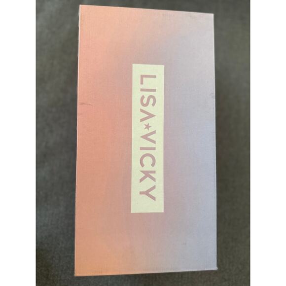 NEW Lisa Vicky Nordstrom Adore-V Croco Wedge Sandals Black Patent Leather 6.5 - Picture 7 of 7